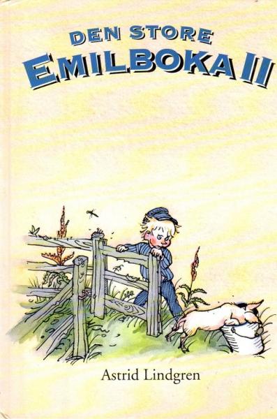 Astrid Lindgren Norwegian book  -  Den Store Emilboka II  - 1991